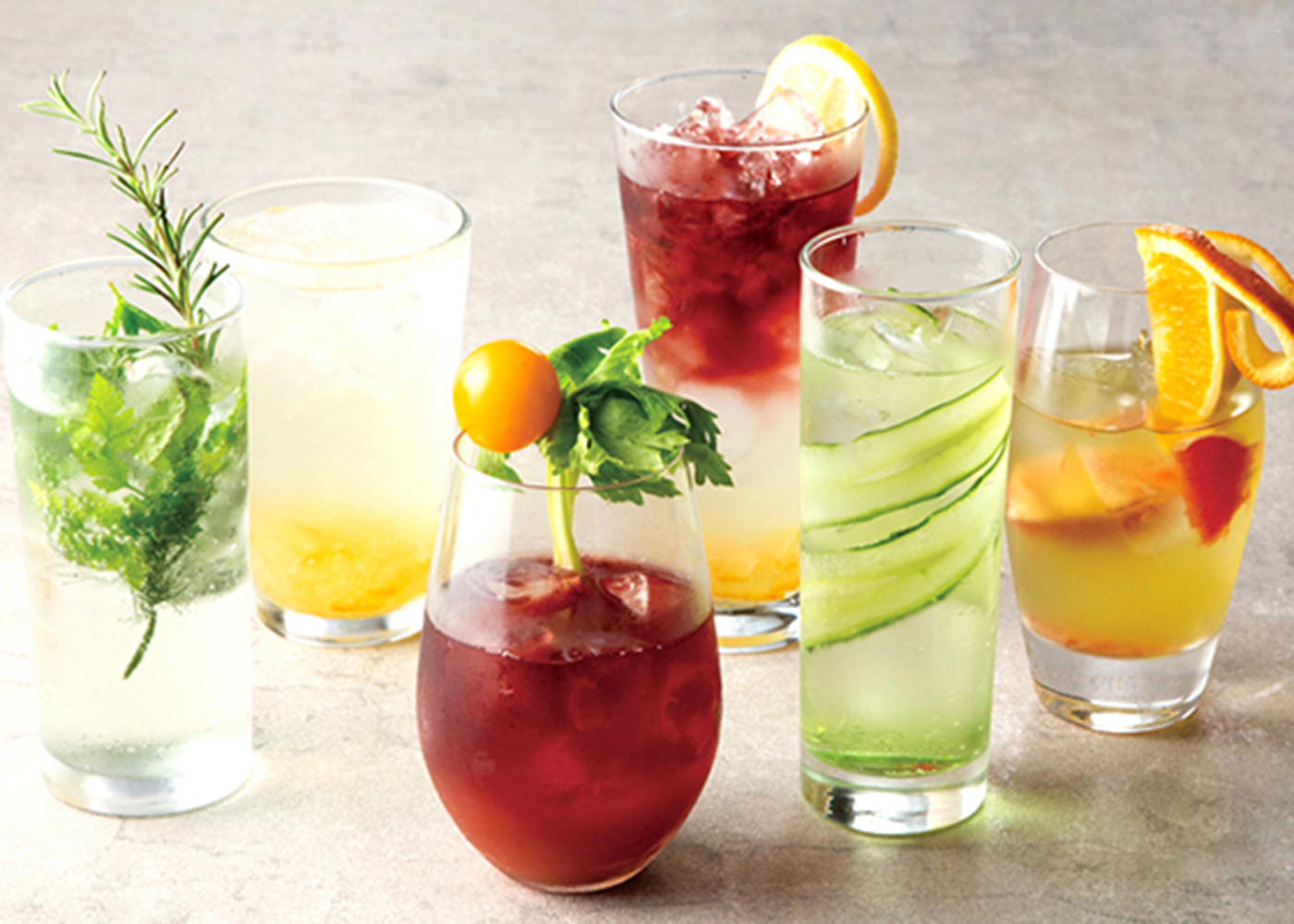 初夏にぴったりの、色鮮やかな一杯を。～Vegetable & Fruit Cocktail～